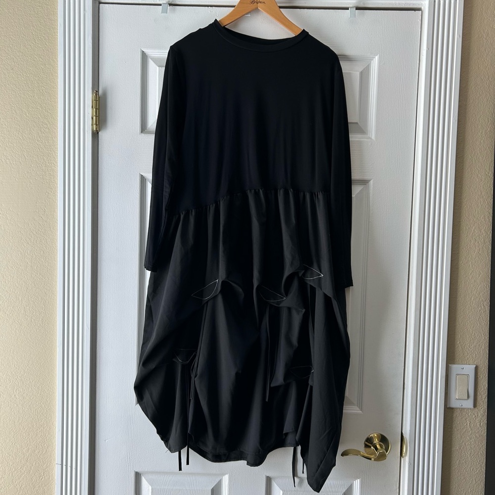 Elegant Black Women's Dress